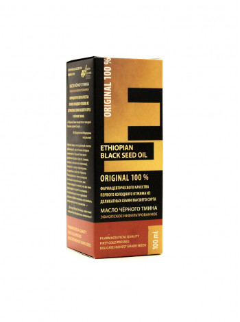 МАСЛО ЧЁРНОГО ТМИНА ЭФИОПСКОЕ НЕФИЛЬТРОВАННОЕ ETHIOPIAN BLACK SEED OIL